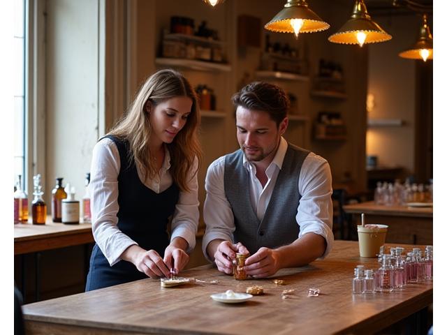 Atelier de parfumerie artisanal avec les fondateurs de L'Odeur Céleste